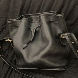 Coach Elegant Black Leather Women's Bag